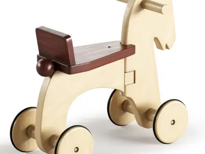 Toy horse for Kids 3D model