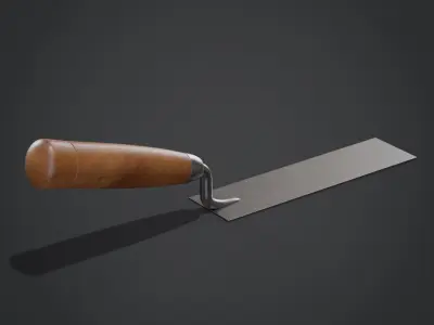 Margin Trowel 3D model