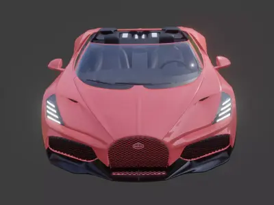 Bugatti Mistral 3D model