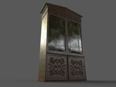 Furniture Low-poly 3D model purchase