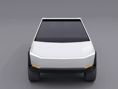 tesla cyber truck 3D model