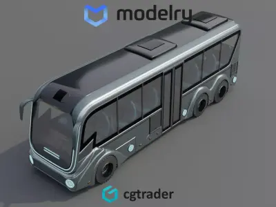 Public Bus 3D model purchase