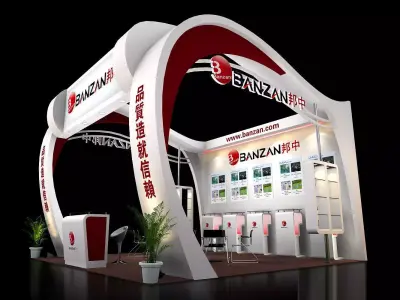 Exhibition - Area - 6X6-3DMAX2009-34 3D model