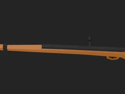 Low-Poly - Game ready - Gun Arsenal Set Low-poly 3D model