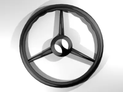 Steering - classic type 3D model