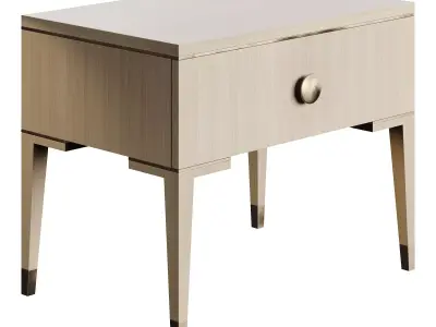 Frato MOONSTONE Bedside Table Low-poly 3D model