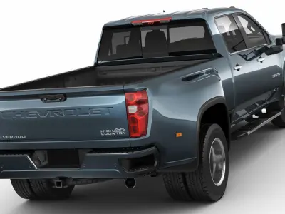 Silverado 2020 3500HD pick-up truck 3D model