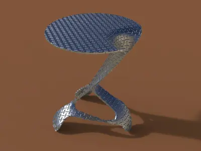 industrial seat 3D model