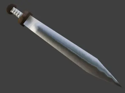 Roman Gladio 3D model