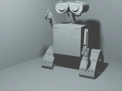Wall-e wall e robot 3D model get