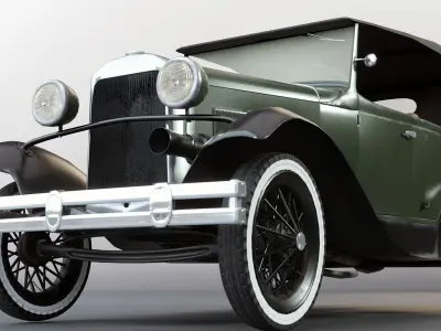 GAZ-A 1932-1936 Free 3D model