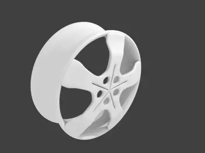 Alloy Wheel Free 3D model Polygon mesh
