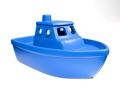 Toy boats 3D print model