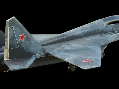 Mig-29 Fighter Jet 3D Model Low-poly 3D model