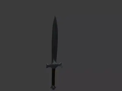 sword low-poly Low-poly 3D model purchase