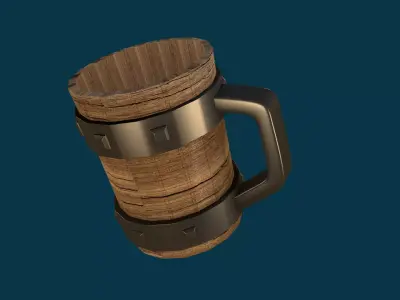 Beer Mug 3D model