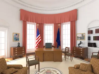 Oval Office  purchase 3D model