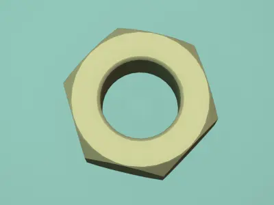 3D Screw Model Free High-Poly  Free 3D model