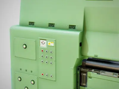 Sanding Machine - Anthon 02 Clean Low-poly 3D model