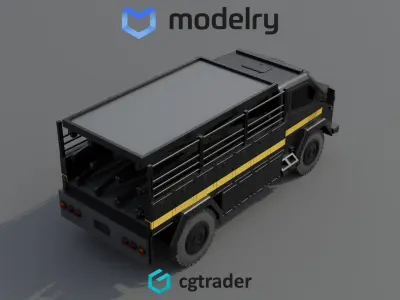 Utility Truck 3D model