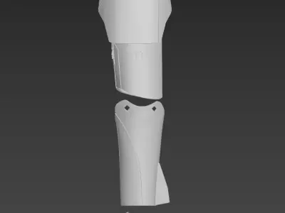 Star Wars The Rise of Skywalker Jet Trooper Arm Armor 3D print model