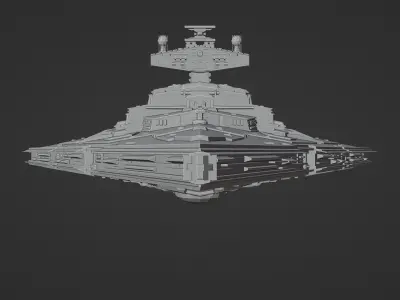 STAR WARS DESTRUCTOR IMPERIAL Free 3D model