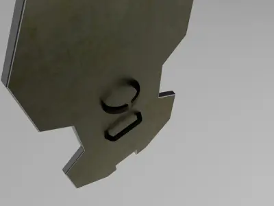 MANDALORIAN GUARD - SHIELD AND BATON 3D print model