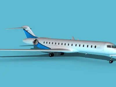 Bombardier Global 7000 V06 3D model