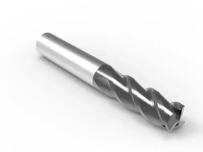 milling cutter 3D model purchase