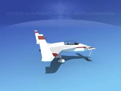 Rutan VariEze V05 3D model
