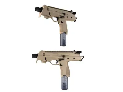 TP9-N Pistol gun  3D model
