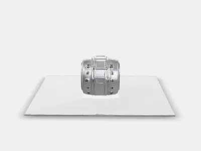 Cold Tubular Stasis Pod Low-poly 3D model