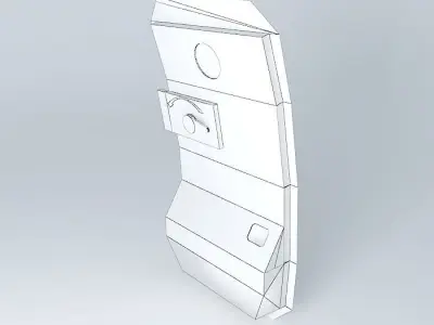Aircraft door Free 3D model