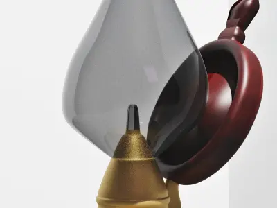 Antique Night Light 3D model