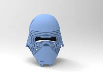 Star Wars Kylo Ren Helmet for 3dprint 3D model