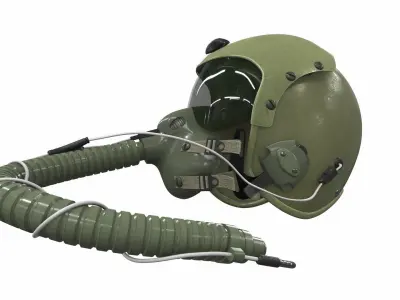 Pilot helmet jc-2 3D model