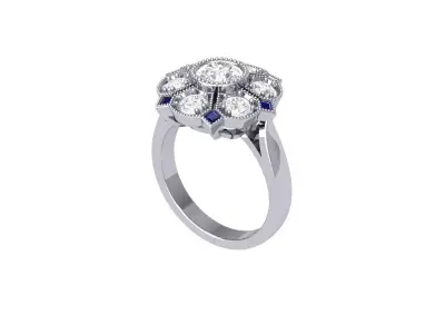 Wedding Ring  3D print model 279