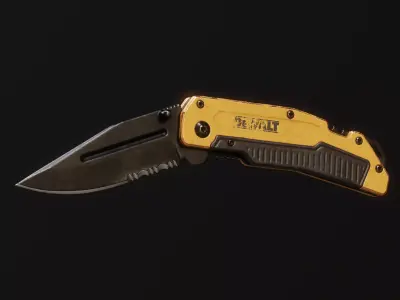 DEWALT Knife DWHT10313 Low-poly 3D model