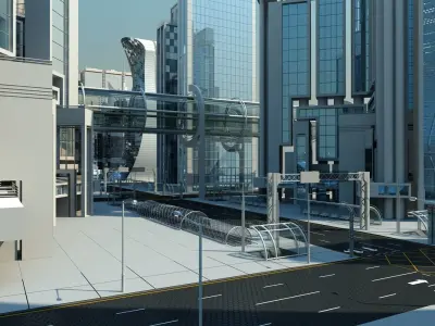 Future City HD 6 3D model