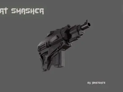 Smart Smasher - Faster Helper - PBR by 3dmeshes Berlin Free low-poly 3D model