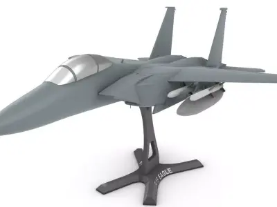 F 15 Eagle 3D print model
