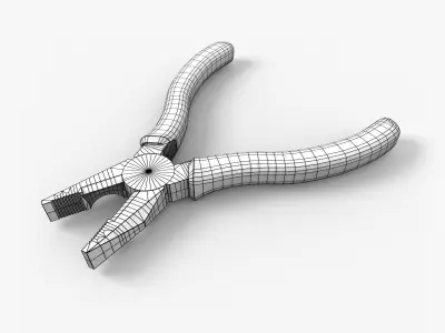 Combination Pliers 3D model get