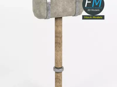 Sledgehammer hammer 3D model