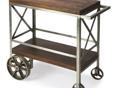 Kealy Bar Cart 3D model
