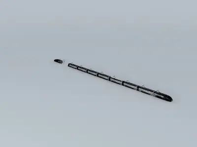 Train concept design NEG TUR01 Free 3D model
