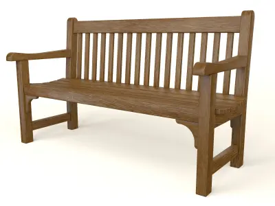Park Bench 3D model by balamutka77