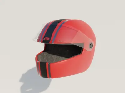 Motor Helmet 3D model