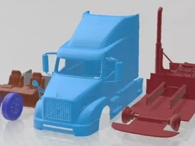 Volvo VAH 630 2012 Printable Truck 3D print model