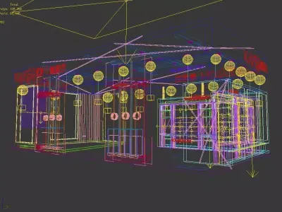 Exhibition - Area -6X12-3DMAX2012-06 3D model