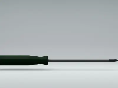 screwdriver Low-poly 3D model order